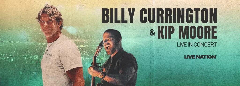 Billy Currington & Kip Moore at Lauridsen Amphitheater at Water Works Park