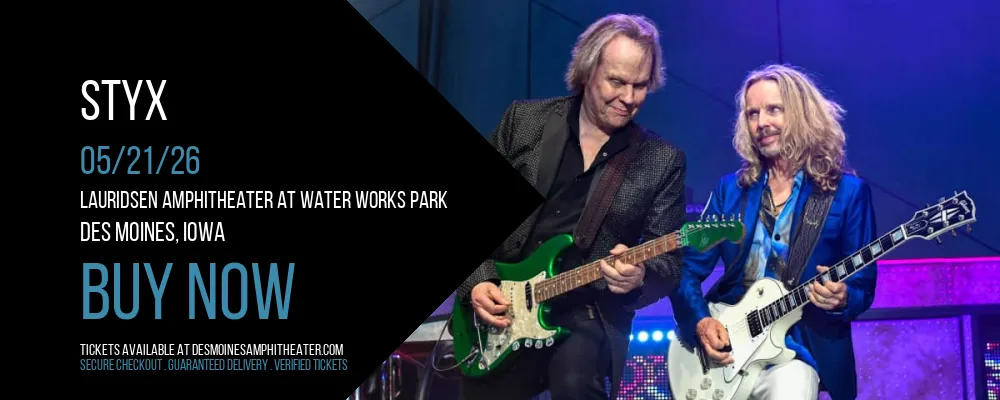 Styx at Lauridsen Amphitheater at Water Works Park