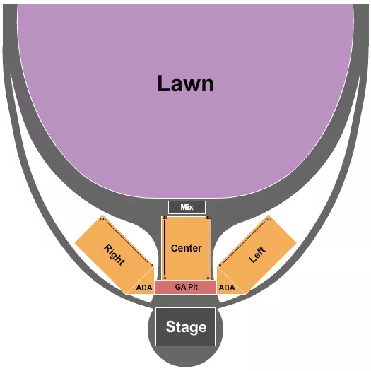 lauridsen amphitheater at water works park seating chart