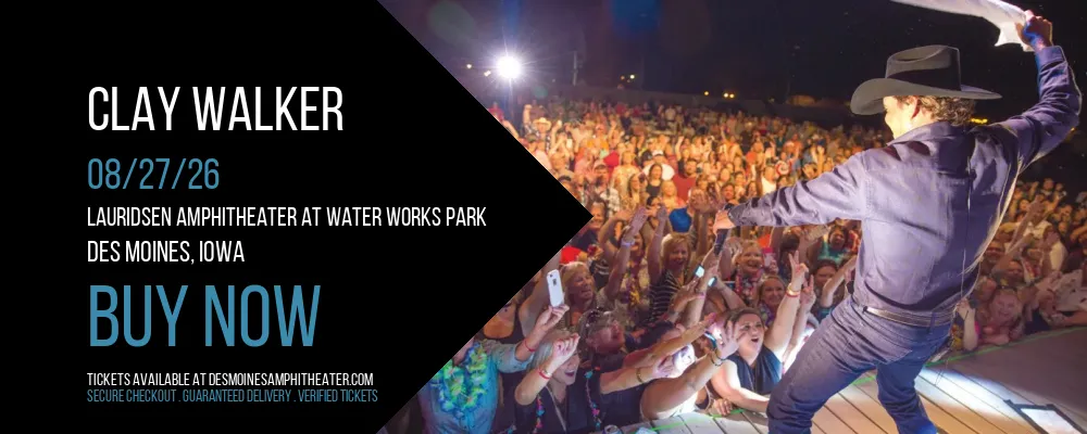 Clay Walker at Lauridsen Amphitheater at Water Works Park